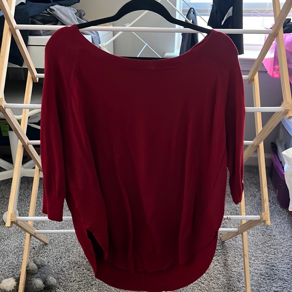 Red sweater
